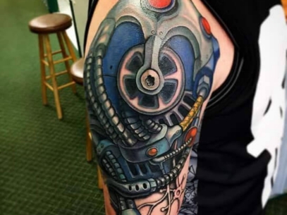 Biomechanical Tattoos